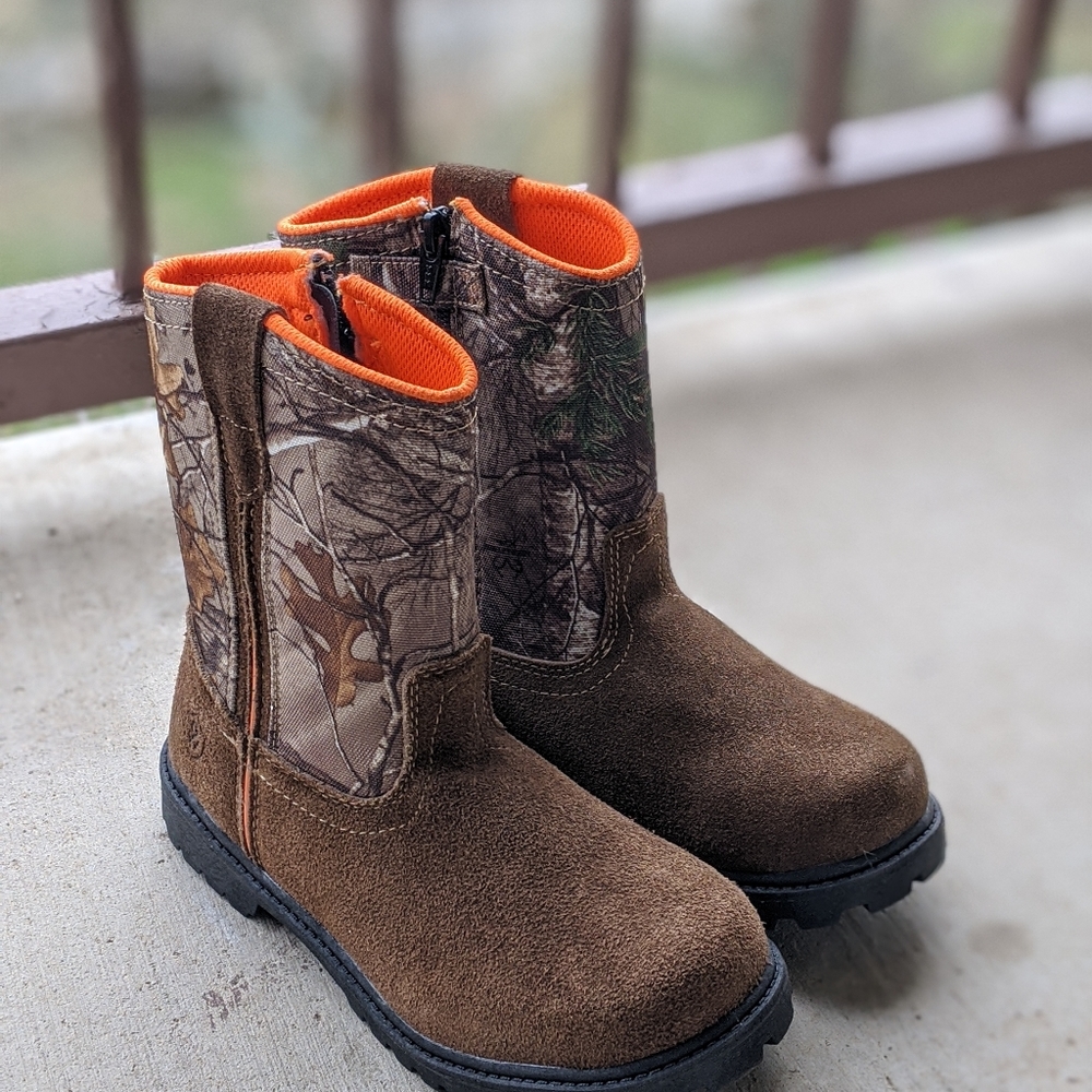 Kids Camo Outdoor Boota